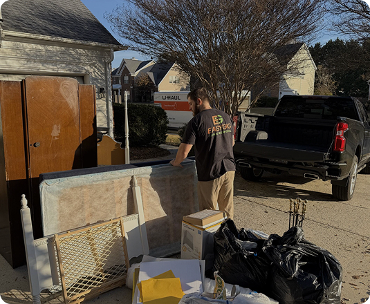 garage cleanout junk removal services charlotte